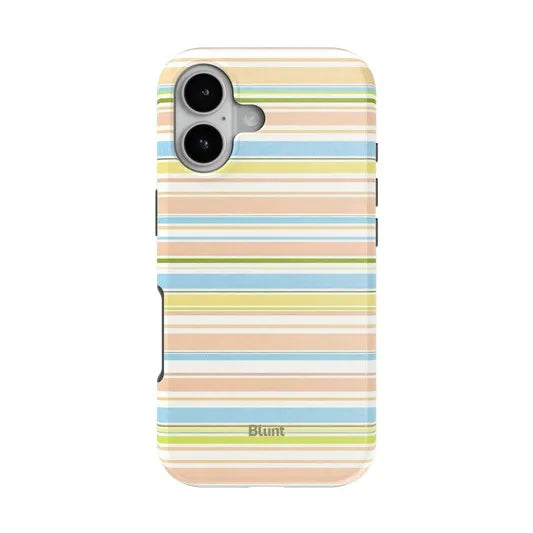 Luxury Clmj Cute stripes Phone Case for iPhone 17 17e 16e 16 15 14 13 12 11 X XS XR XSMAX 7 8 Air ProMax Plus Double-layer Cover