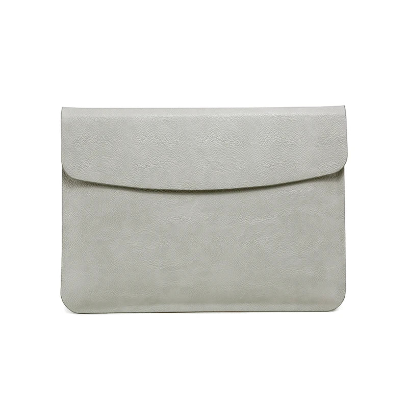 Computer Sleeve Case for ( MacBook Mac Book iPad ) Air M1 M2 13 14 15 6 16 Pro 12 9 11 Inch Cover Bag Pouch Briefcase Leather