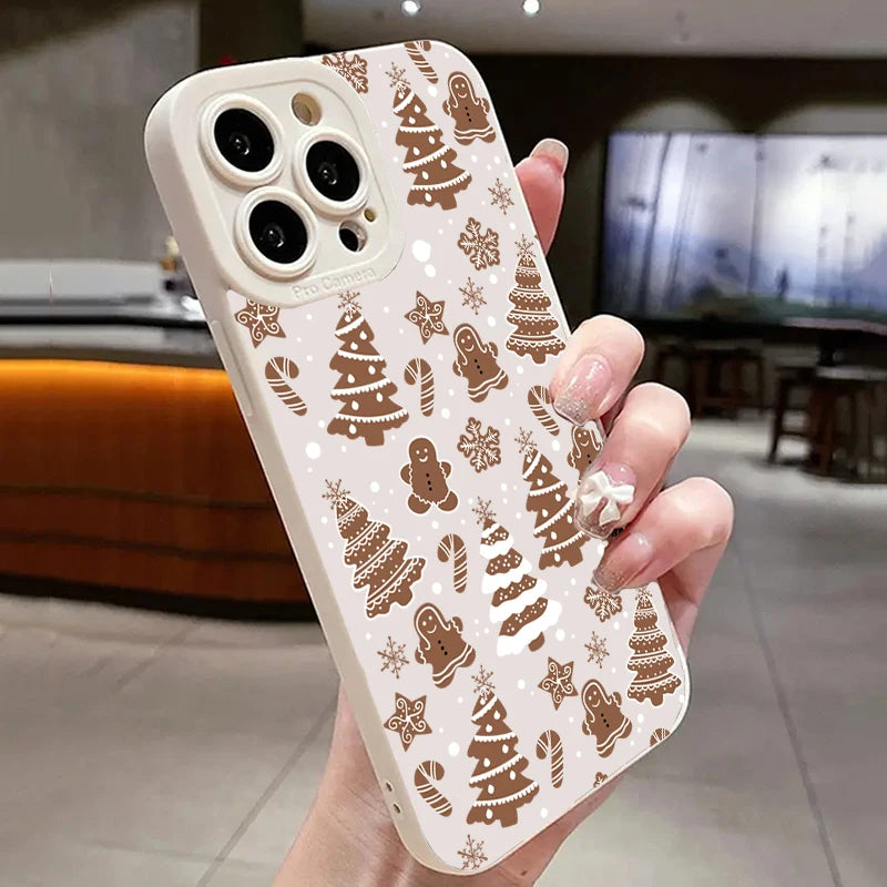 Christmas Tree Graphic Phone Case For Samsung Galaxy S26 S25 S24 S23 Ultra S22 Plus S21 FE A16 A35 A55 A34 A54 A33 A53 A52 Cover