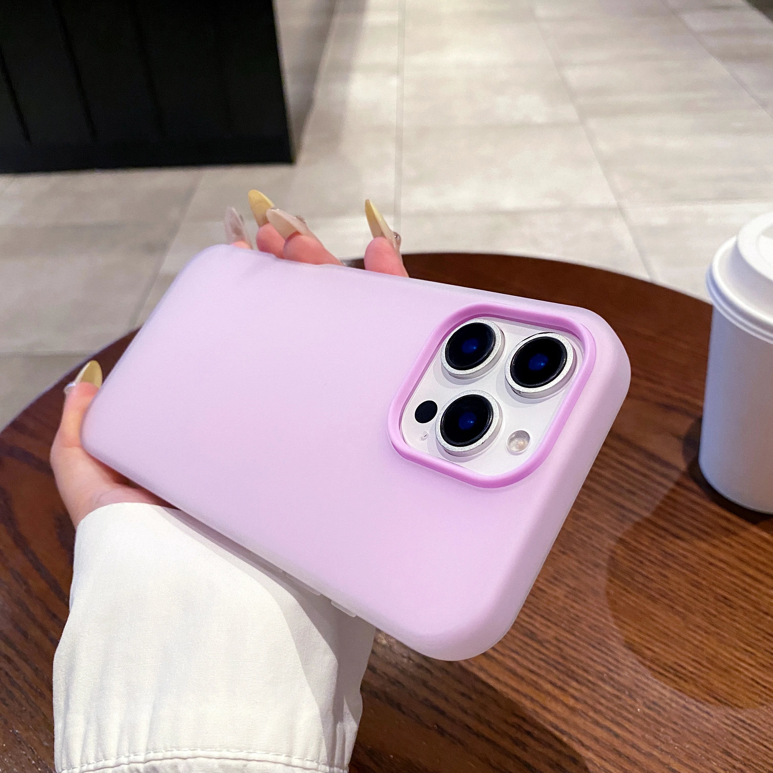 Soft Matte Candy Transparent Phone Case For iPhone 17 16 15 14 13 12 Pro Max Plus X Xs Max XR Shockproof Silicone Bumper Cover