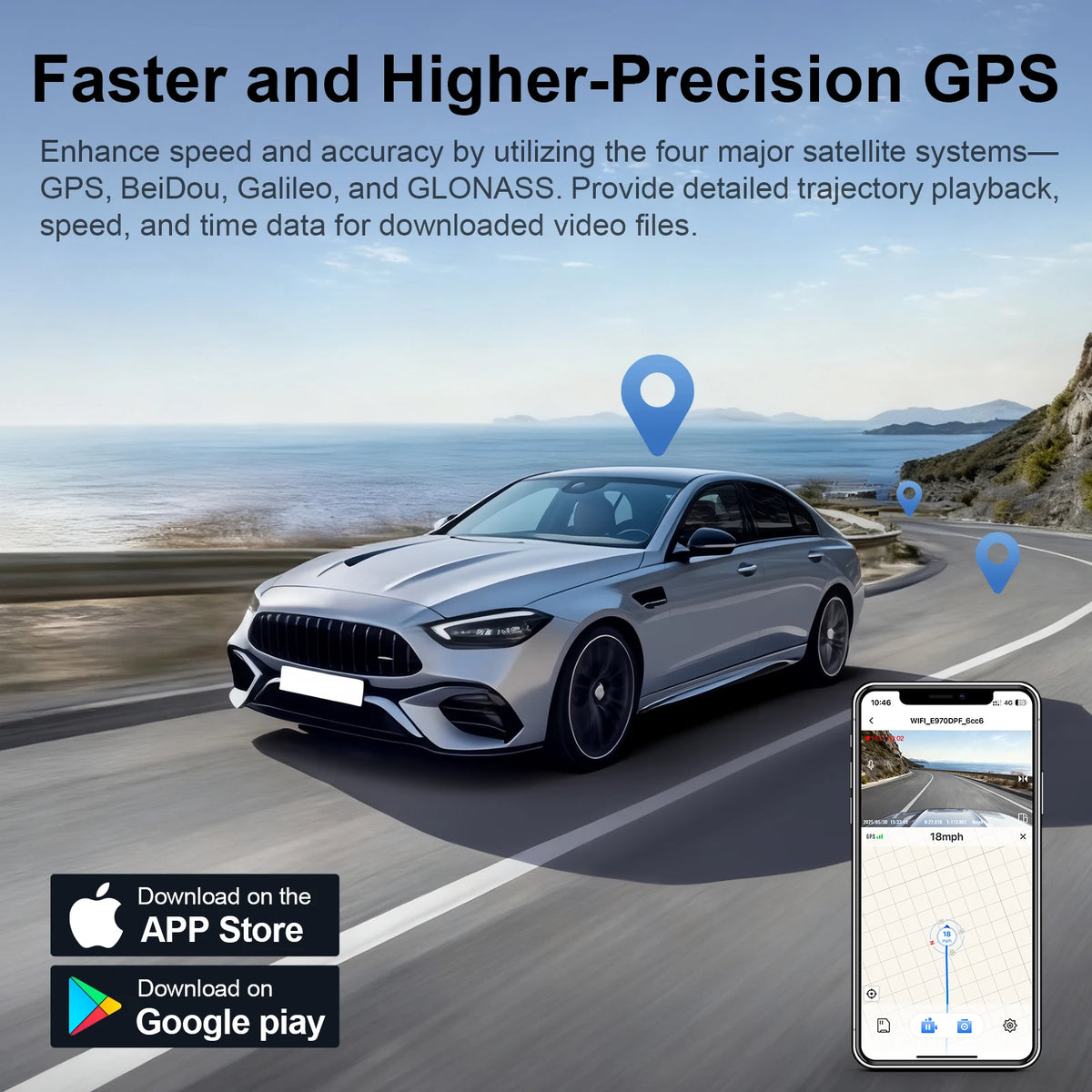 Mangoal Dedicated Dash Cam 4K for Toyota Corolla & Corolla Hybrid Dash Car Camera 2019-2026 GPS WiFi & App Night Vision