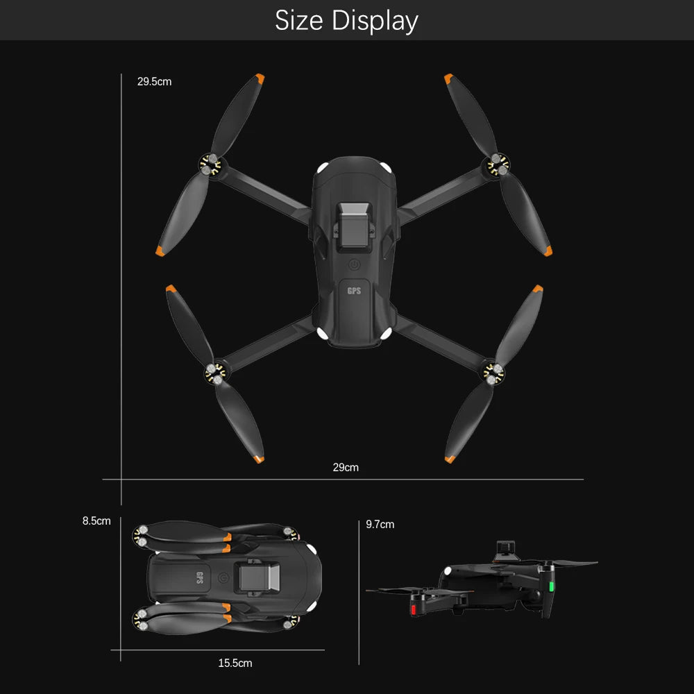 Original A1R 3S Original 8K Drone 4K 5G GPS 360° Laser obstacle avoidance Brushless Foldable Quadcopter RC Distance 3KM Dron