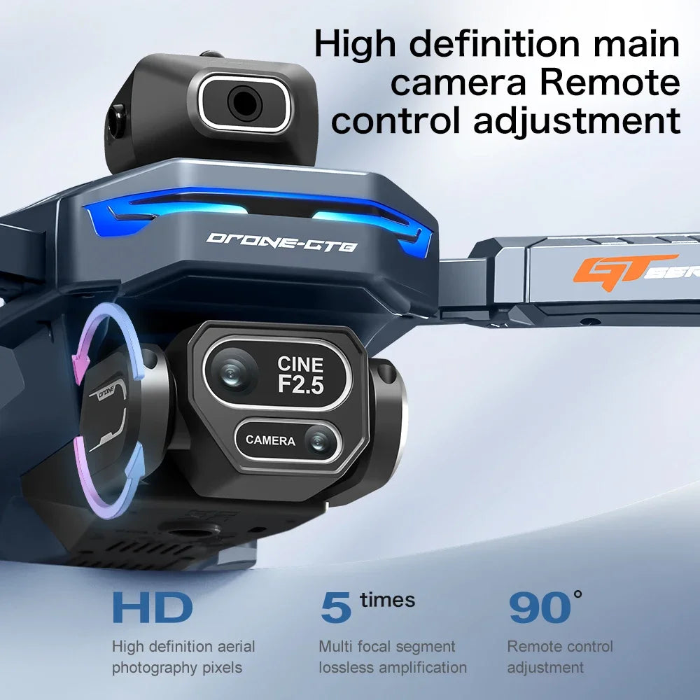 Original GT8 Drone GPS Professional 8K HD Aerial Photography Remote Control Aircraft Brushless 5G HD Dual Camera RC Quadcopter