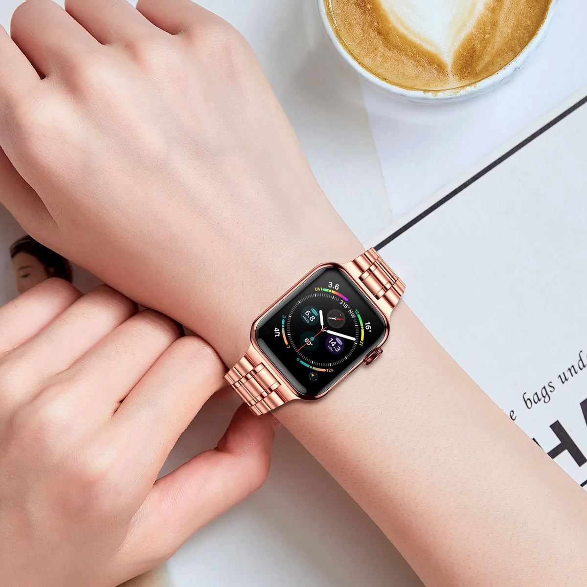 Case+Strap for Apple watch band Ultra2 3 49mm 44mm 40mm 45mm 41mm 42mm Stainless Steel bracelet iWatch Series 3 6 SE 7 8 9 10 11