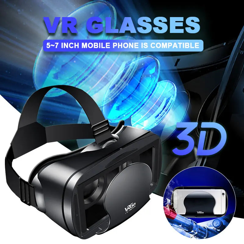 VRG Pro 3D Virtual Reality VR Glasses Devices Headset Viar Goggles Helmet Lenses Smart For Phone Smartphones Viewer Cell Devices