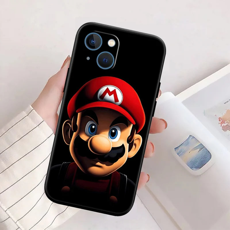 M-Marios New High-End Shell Phone Case for iPhone SE X XS XR 16E 17 11 Pro Max 8 7 6 6s Plus Air