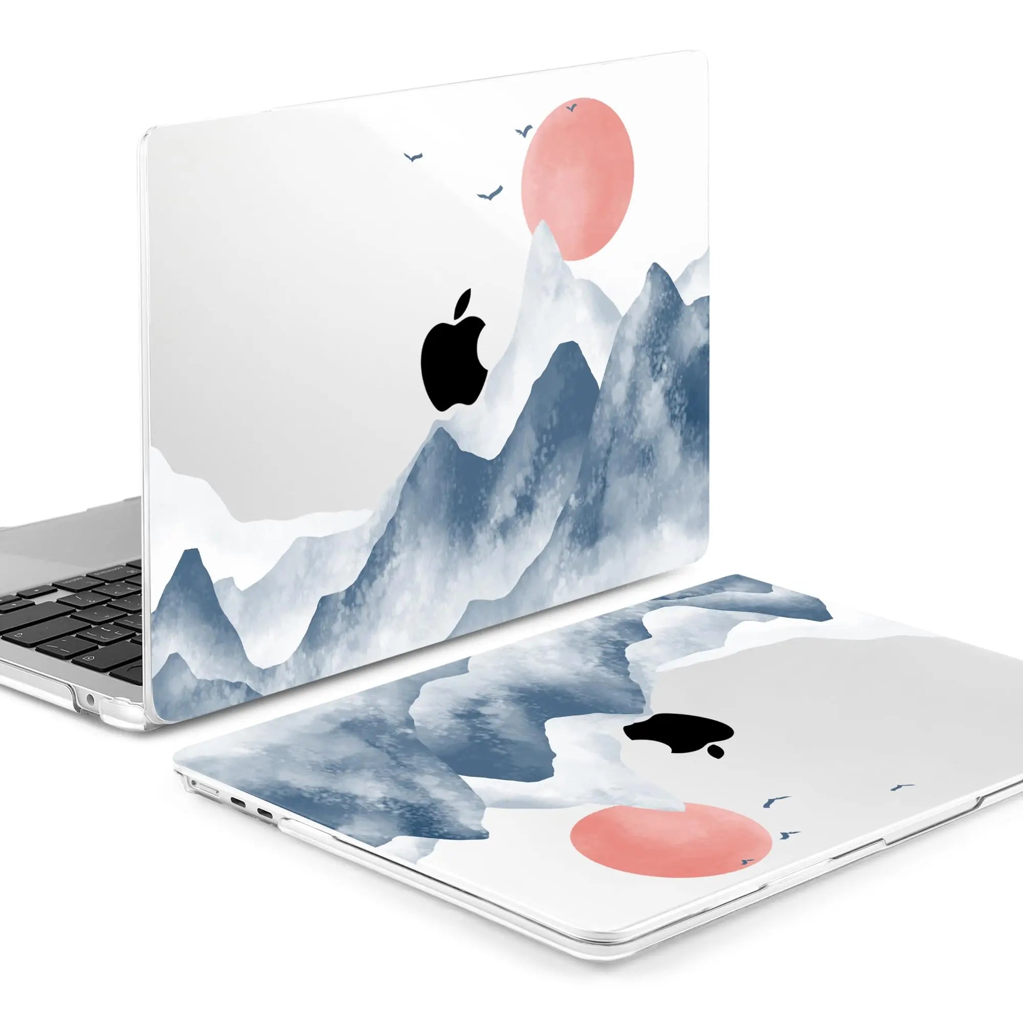 Creative Laptop Case For Macbook Neo 2026 Air13.3 A2337 Pro13.3 A2338 Pro14 A3112 Air13.6 A3113 Air15 Transparent Hard Shell