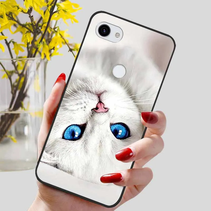 Phone Cases For Google Pixel 3a XL Case Shockproof Silicone Soft TPU Coque for Google Pixel 3 XL Pixel3 Pixel3A 3XL Bumper Cover