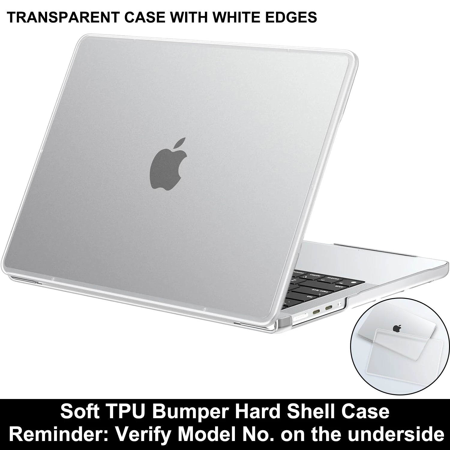 Anti-Cracking Hard Shell Case For MacBook Pro 14/16-inch M5 2026 2025-2021 Release M4 M3 M2 M1 Pro/Max Chip, For Air 13.6/15''