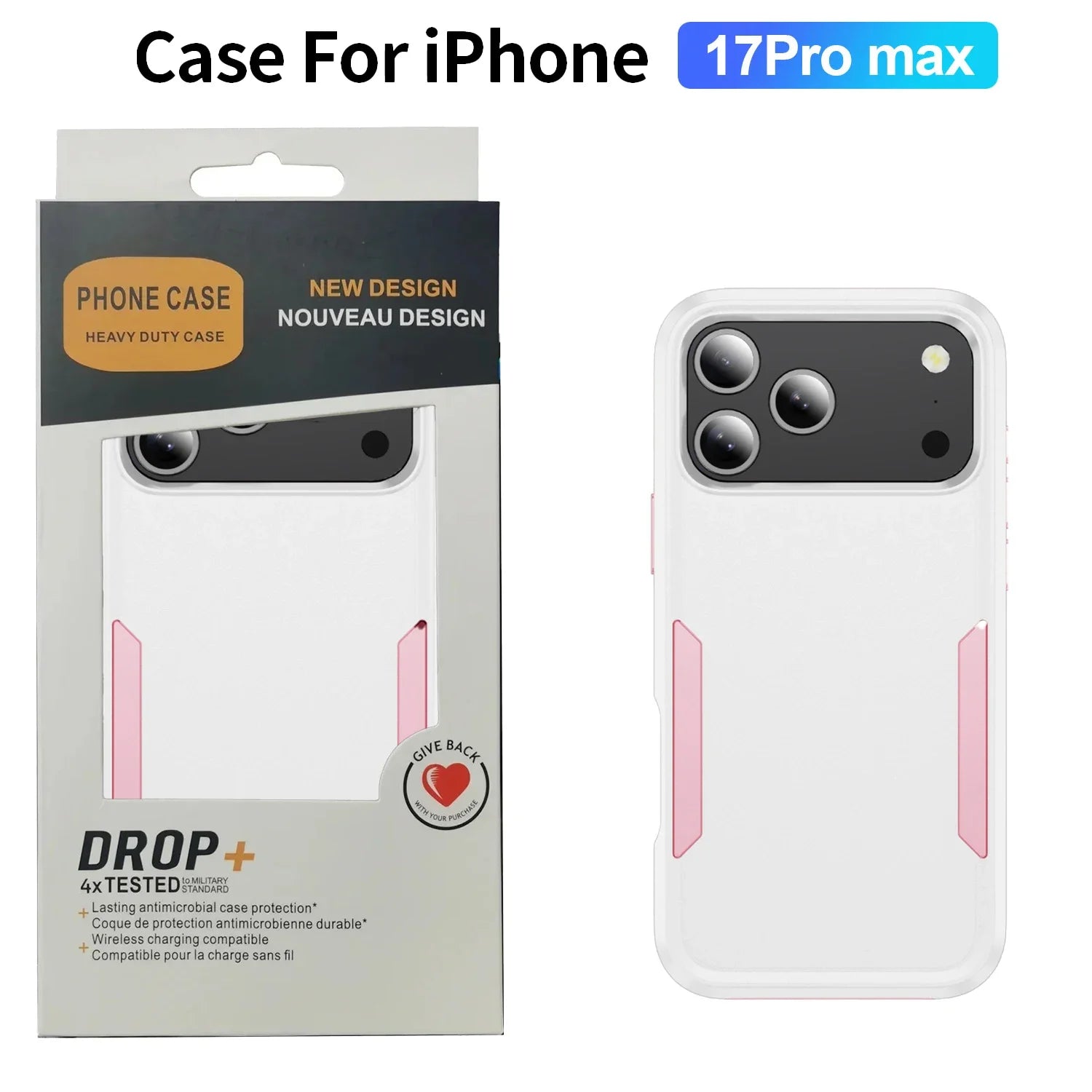 OTT-Box Rugged Defender Case for IPhone 17 Pro Max Air 16 15 14 Plus 13 12 for MagSafe Hybrid Dual Layer Armor Protect Cover