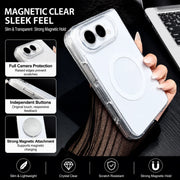 Drop Protection Magnetic Case for Iphone Ultra 18 Fold 18ultra Transparent Mobile Phone Cover Accessories