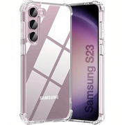 Shockproof Silicone Soft Phone Case For Samsung Galaxy S25 S24 S23 S22 Ultra S21 Plus S20 FE S25 Edge S10 S9 S8 Plus Clear Case