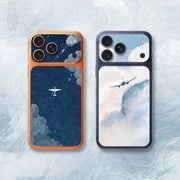 Airplane Pattern Sticker Film Wrap Decal Sticker for iPhone 17 Pro Max