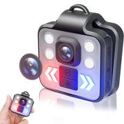 Mini Camera with Audio & Video Recording Recorder - Flashlight Headlamp Waterproof Cam for Home Outdoor Fishing Camping