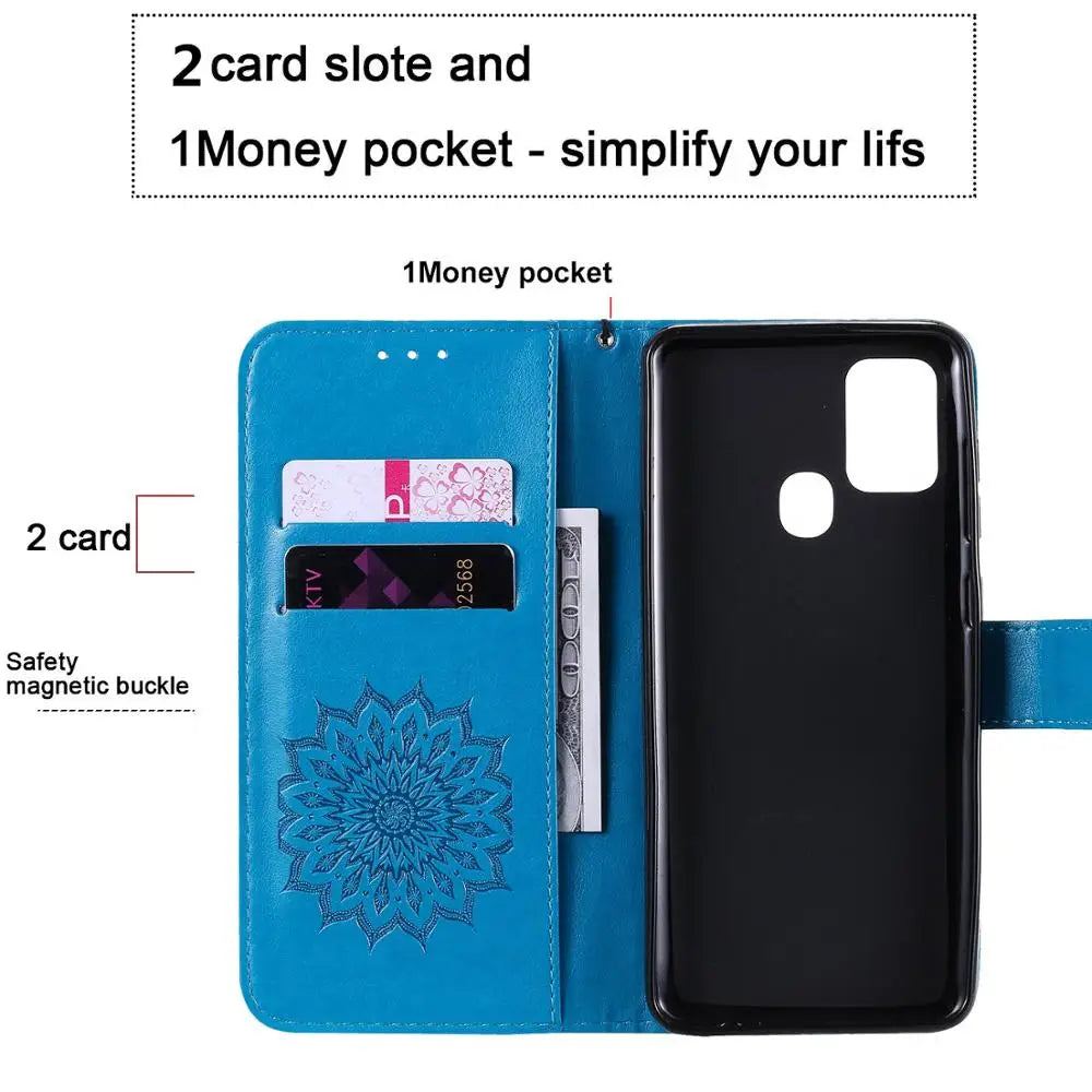 PU Leather Flip Case For Samsung Galaxy S8 S9 Plus S10 S20 FE S21 S22 S23 S24 S26 Ultra S25 Edge Wallet Stand Phone Cover Coque