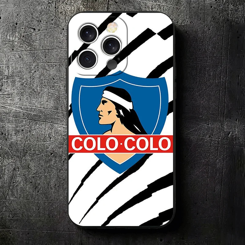 Social Y Deportivo Colo Club Soft Phone Case for iPhone 16 16E 17 Air 15 Pro Max 14 Plus 13 Mini 11 12 7 Black Cover Back Shell