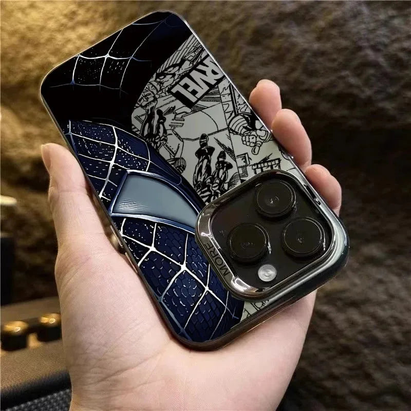 Spider-Mans Eyes Phone Case For iPhone 17 17e 16e 16 15 14 13 12 11 mini Pro Max X XSMAX 8 7 Air Plus Anti Fall Matte Back Cover