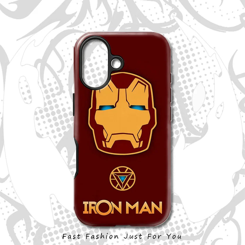 Cool SpiderMans NEW Phone Case For IPhone 17 17e 16e 16 15 14 13 12 11 X XS XR XSMAX 8 Air Pro Max Plus Double-layer Back Cover