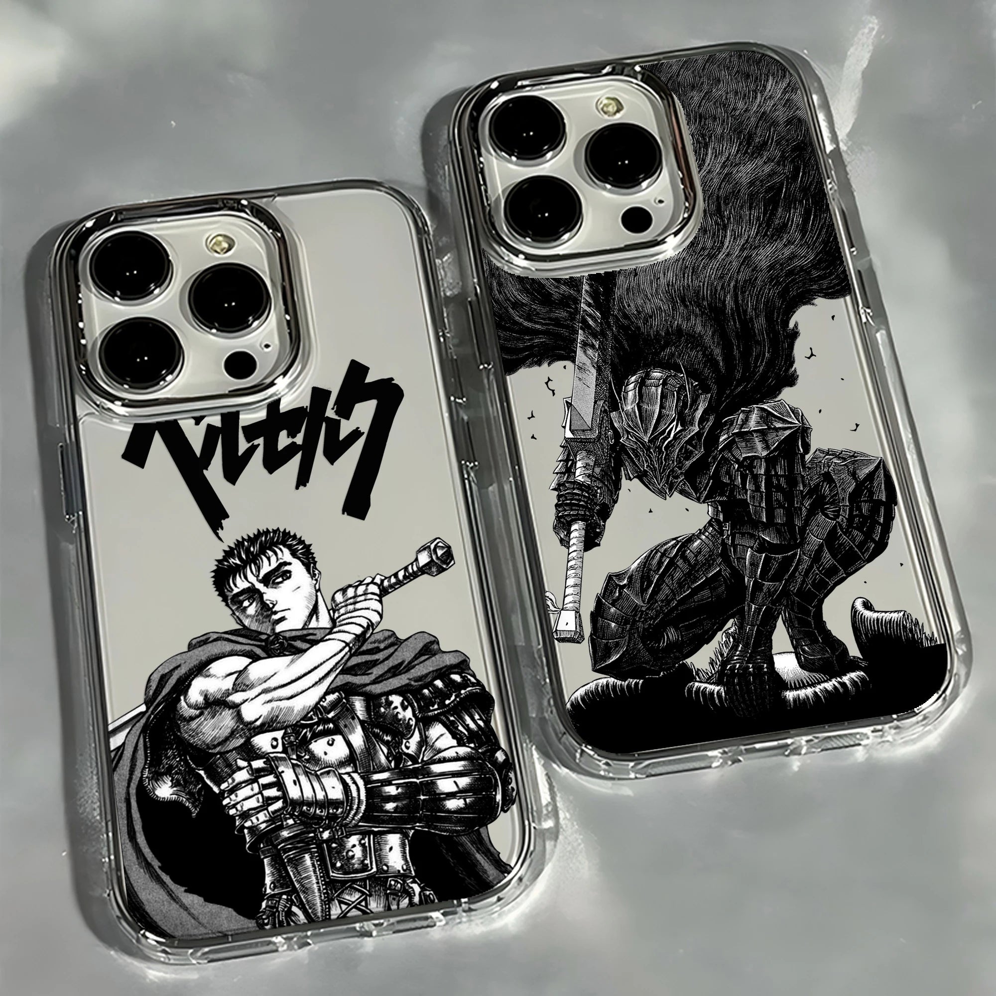 New Japanese Hot Blood Anime Berserk Guts Phone Case For iPhone 17 16e 16 15 14 13 12 11mini Pro Max X XR XSMAX 8 Air Plus Cover