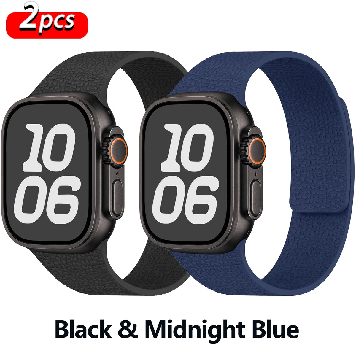 Silicone Magnetic Strap for Apple Watch Bands Ultra 4 3 2 49mm 40mm 44mm 41mm 46mm 45mm 42mm Correa iWatch Series 12 10 11 SE3