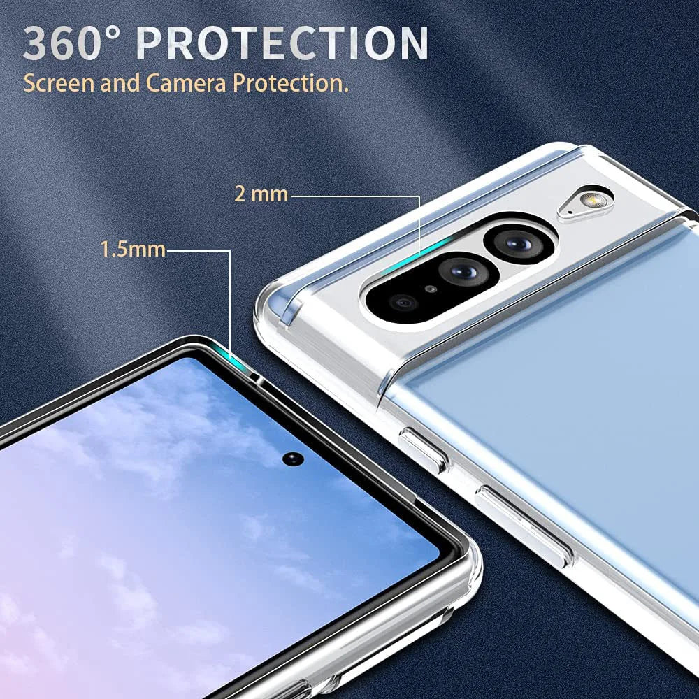 Case For Google Pixel 7 6 8 9 10 Pro XL 9a 10A 6A 7Pro 5G Soft TPU Clear Back Cover For Google Pixel 6 6A 7A Pixel8 Phone Cases