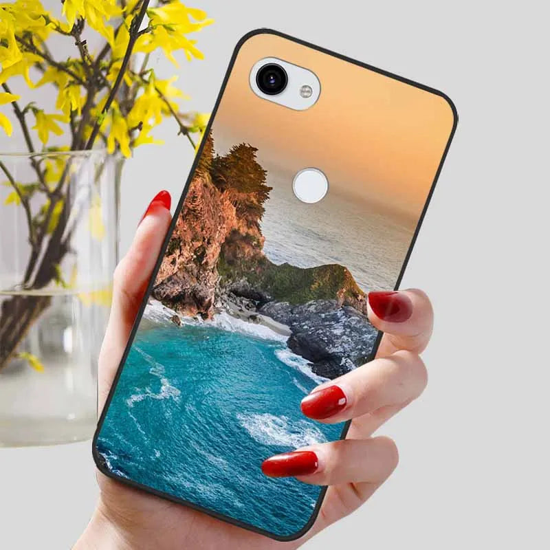 Phone Cases For Google Pixel 3a XL Case Shockproof Silicone Soft TPU Coque for Google Pixel 3 XL Pixel3 Pixel3A 3XL Bumper Cover