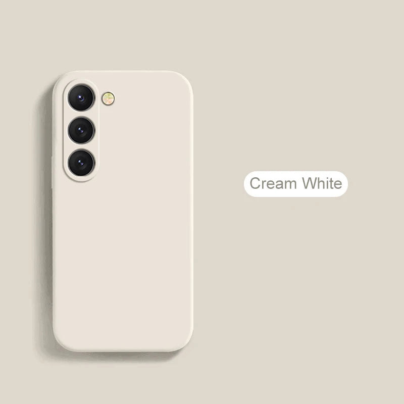 Plus Case Liquid Silicone Phone Case For Samsung Galaxy S23 S 23 S22 S26 Ultra S24 FE S25 + Plus Soft Cover