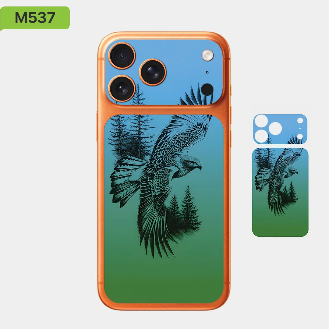Decal Skin Wrap for iPhone 17 Pro/17 Pro Max/17 Air Protective Film for Back, Camera (Not Phone Case)