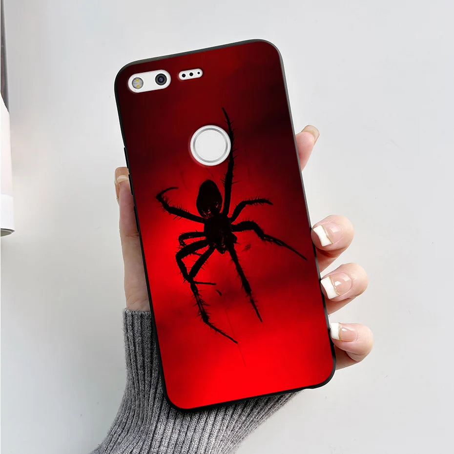 For Google Pixel XL Phone Case Cute Cartoon Soft Silicone Protect Cover Coque For Google Pixel 1 XL Pixel1 1XL Bumper Case Funda