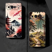 Mountain Peaks Landscape Funda Phone Cover Case for Google Pixel 10A 6a 8a 9a 10 9 Pro XL 7a 6 7 8 Pro