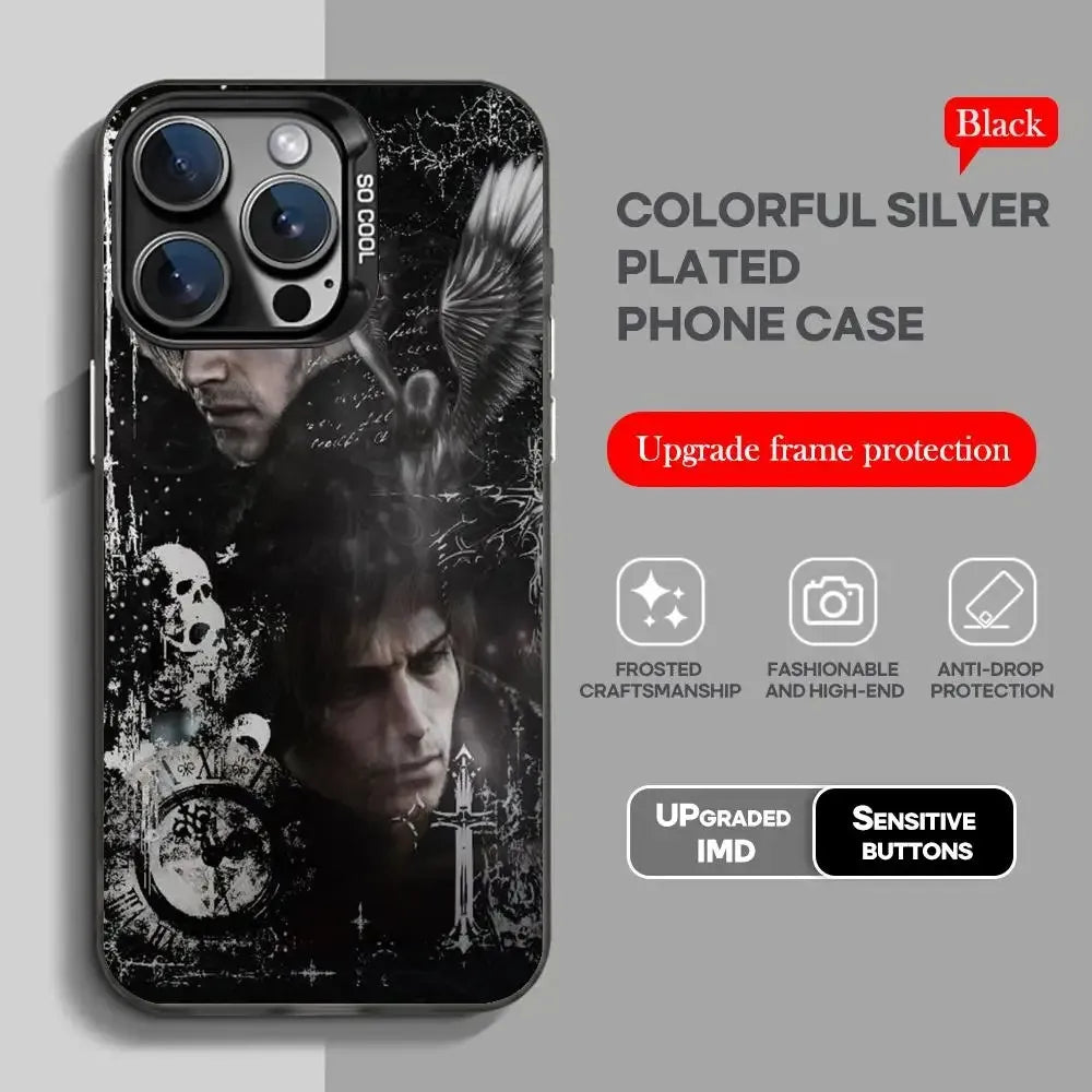 Game Phone Case For iPhone 17 16e 16 15 14 13 12 11 mini Pro Max X XSMAX 8 7 Air Plus Anti Fall Matte R-Residents Evils Requiems