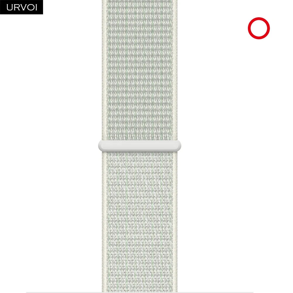 URVOI Sport Loop for Apple Watch Ultra 4 3 2 Series 12 11 10 9 SE3 Nylon Strap for iWatch Sport Band Hook&Loop Fastener 46 49mm