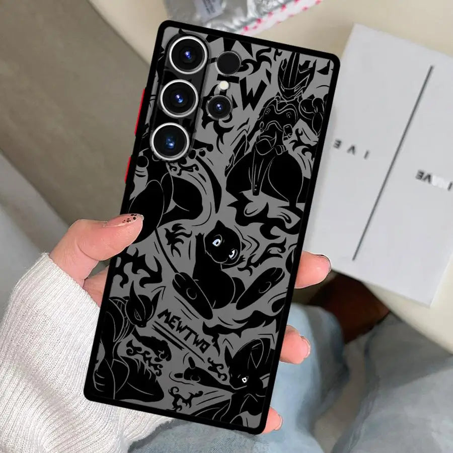 Case for Samsung Galaxy S26 S22 Note 20 Ultra 10+ S21 S24 Plus S25 Ultra S23 FE S20 FE Funda Back Phone Cover Pokemon Gengar