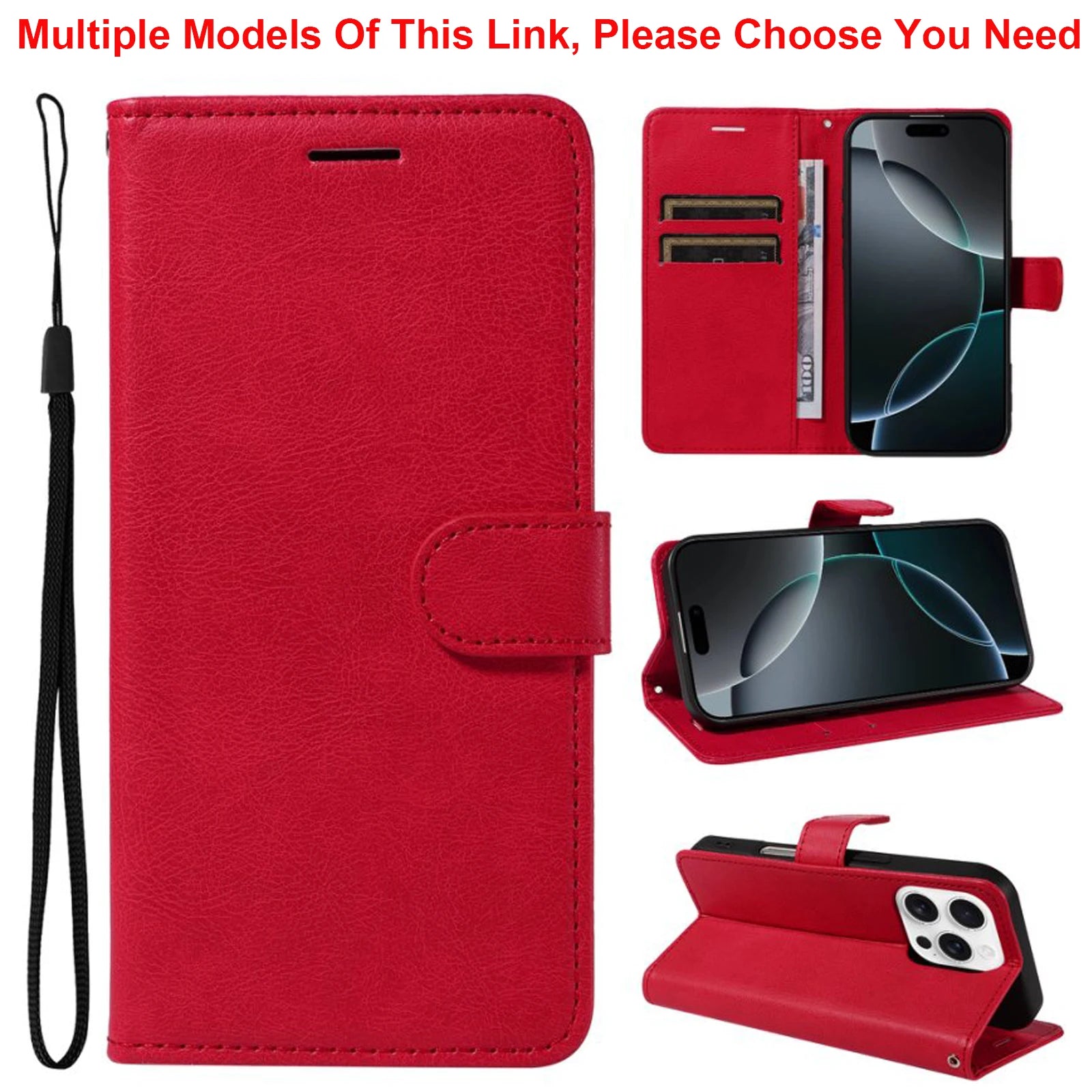 Anti Theft Brush Flip Wallet Leather Case For Samsung Galaxy Xcover 7 5 5G F62 F23 F22 F15 C9 Pro A02S A02 A01 Core Phone Cover