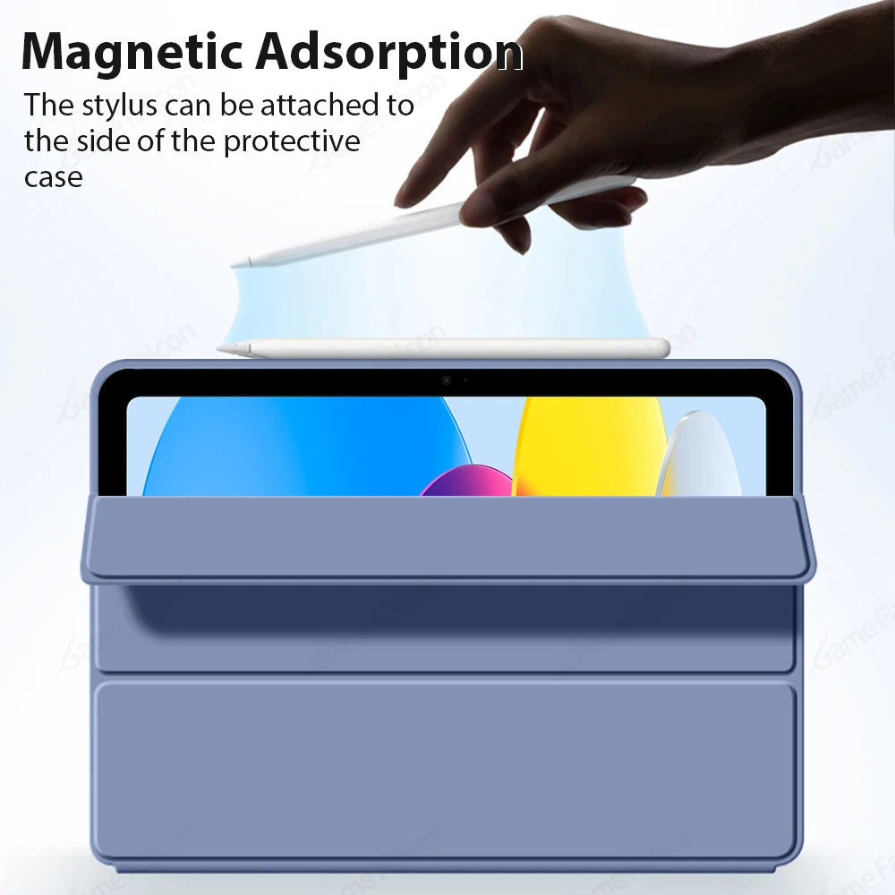 For Ipad Case A16 10 9 9th 10th Generation 2026 Pro 13 11th M5 12.9 Funda For iPad Air 11 M4 M3 M2 5 4 3 Mini 6 7 A17 10.9 Cover