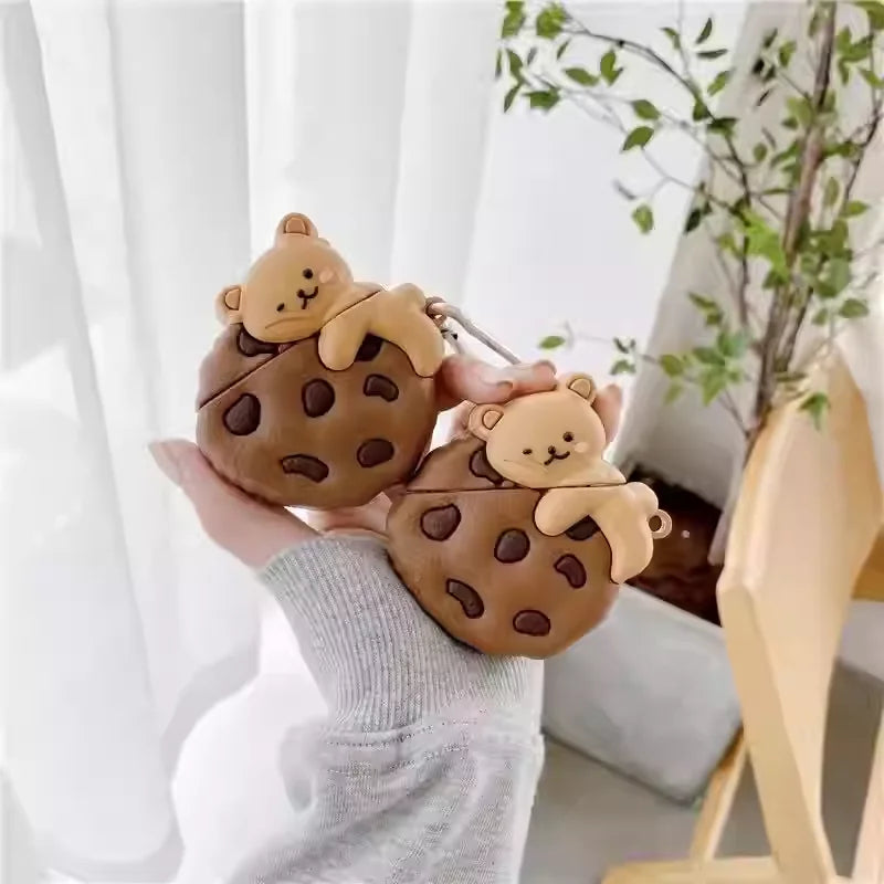 Ice Cream Snacks Earphone Case for AirPods Pro3 2025 Silicone Earphone Charging Cover for AirPods Pro 2 Case for AirPods 4 3 2 1