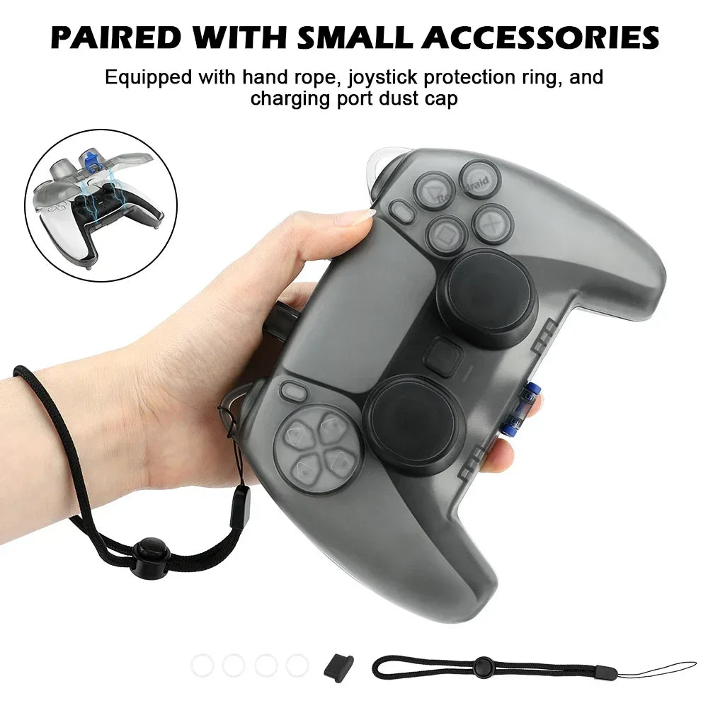 Transparent Handle Protective Storage Case for XBOX Series S/X Controller Dust-proof Cover Shell for PS5/Switch Pro Gamepad
