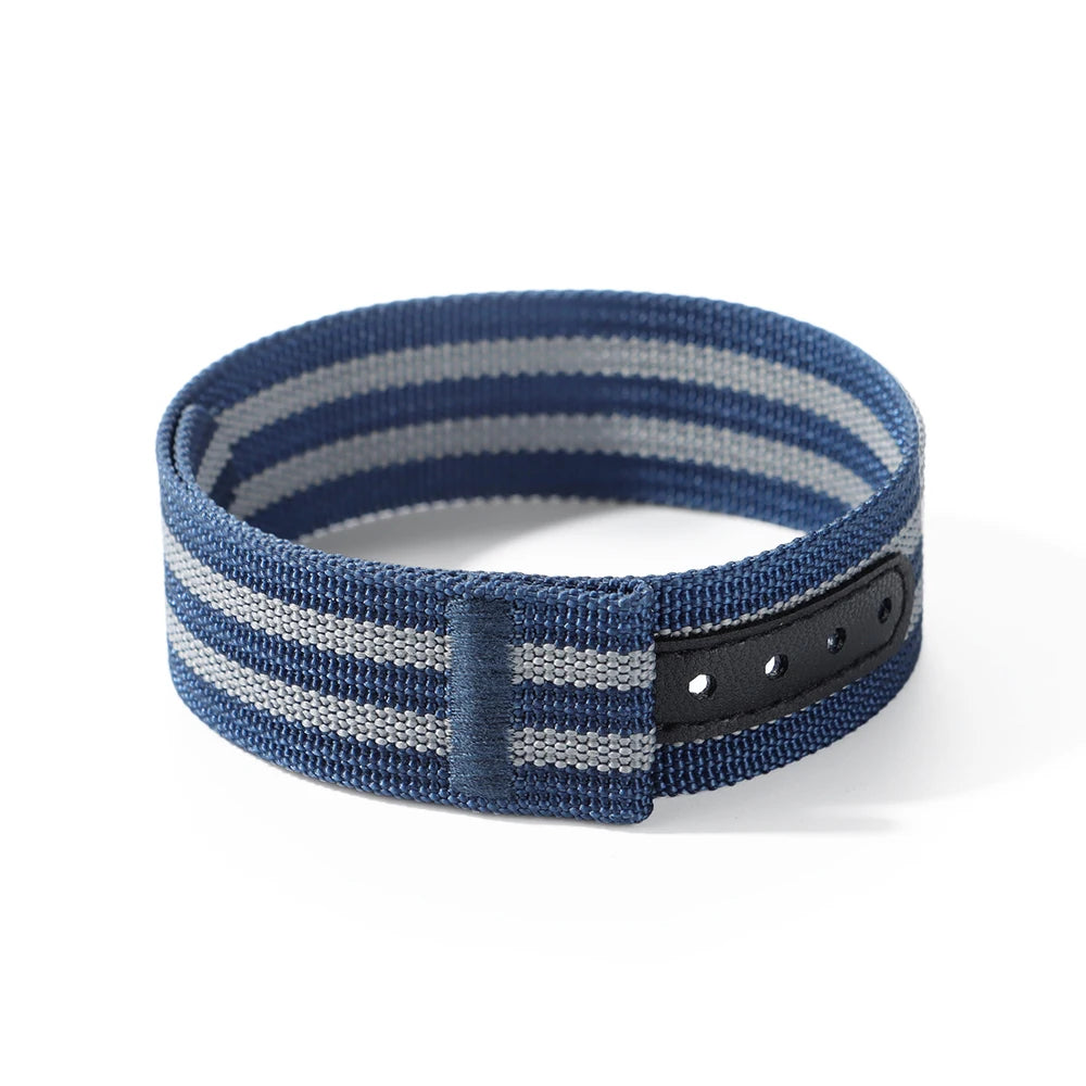 20mm Canvas Nylon Watch Strap For Omega for Swatch For Seiko Men Women Sport Washable Folding Buckle Watchband Watch Accessories