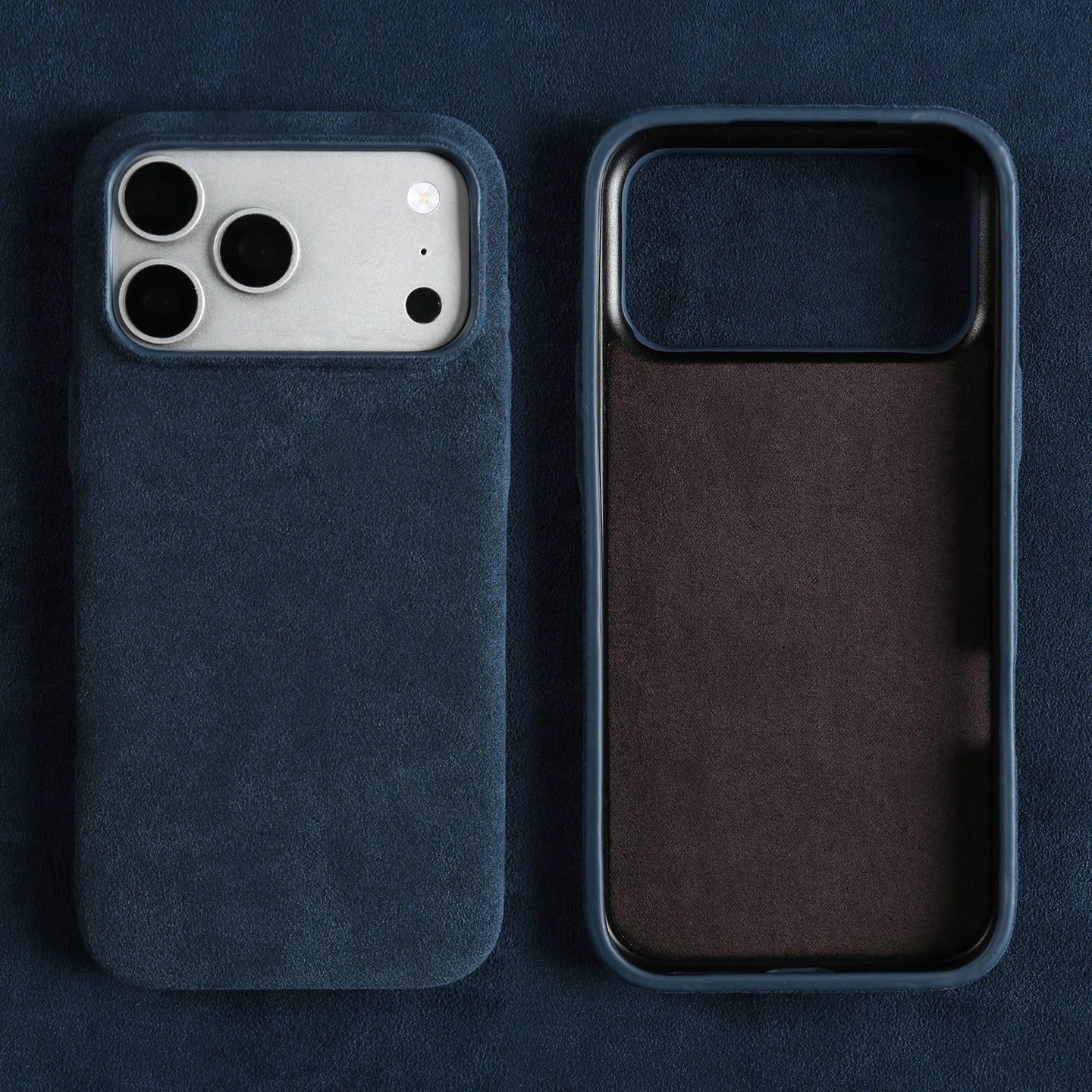 For Alcantara Premium Phone Case For iphone 17 Pro Max Air 16e 16 15 14 Plus 13 12 Mini 11 XR XS Max 7 8 Back Cover Case Shell