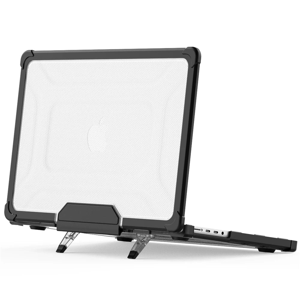 Laptop Case for MacBook Air 15 2025 Cover with Dustproof Plug & Touch Film & Keyboard Cover for MacBook Air Pro M1 M2 M3 M4 Case