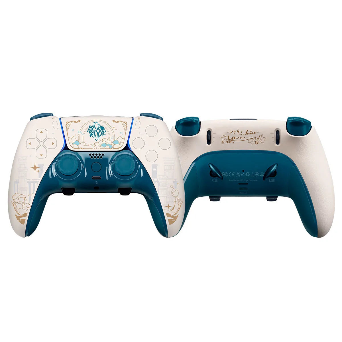 Suitable for PS5 Elite Controller New Design Pattern Modification Shell, Anti Slip Grip - Controller Not Included