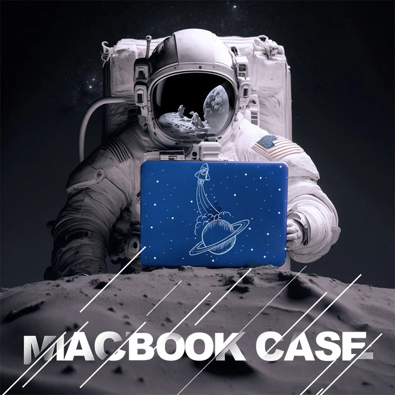 3D Planet Laptop Case For Macbook Air 13 2025 Case M2 M3 M4 Chip Model A3240 Cover for Air 15 M4 2025 A3241 M3 M2 15.3 Case