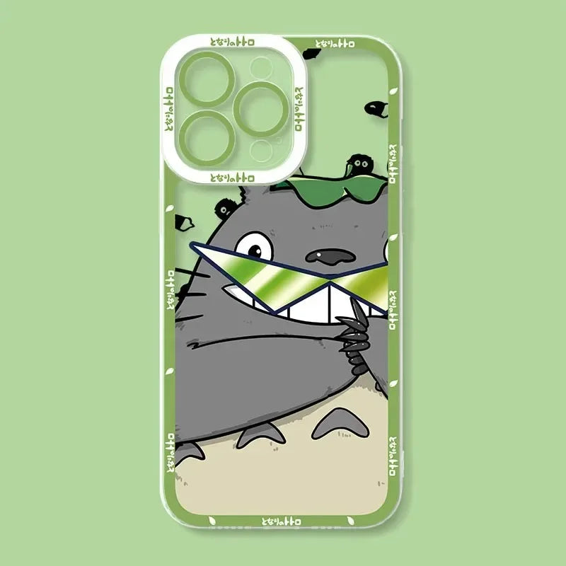 Phone Case For Samsung S26 S25 S24 S23 S22 S21 S20 FE Note20 Note10 Plus Ultra Lite Edge T-Totoros 5G Clear Soft TPU Cover