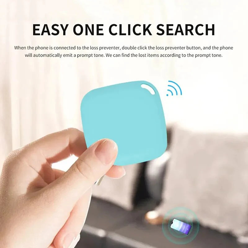 Mini GPS Tracker Anti-Lost Alarm Reminder Travel Luggage Finder Gear For Daily Item Finding Locator Tag Key Wallet Bag Finder