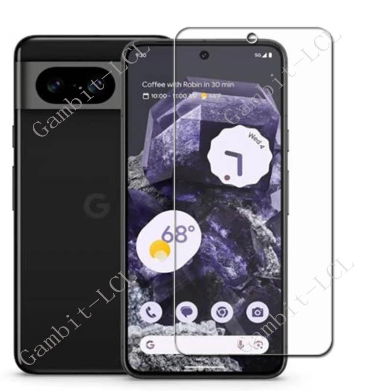 2PCS For Google Pixel 10 Pro XL 9A Pixel9 Pixel10 7A 8A Pixel8 8 Pixel7 7 6A Pixel6 6 5A 5 Screen Protection Tempered Glass Film