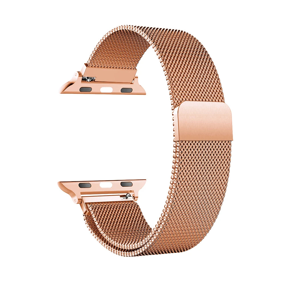 Milanese Band For Apple Watch Ultra 4 3 2 49 45 46mm 44 40 42 41 38mm Bracelet For iWatch Series 12 11 10 9 3 4 6 5 SE 7 8 Strap