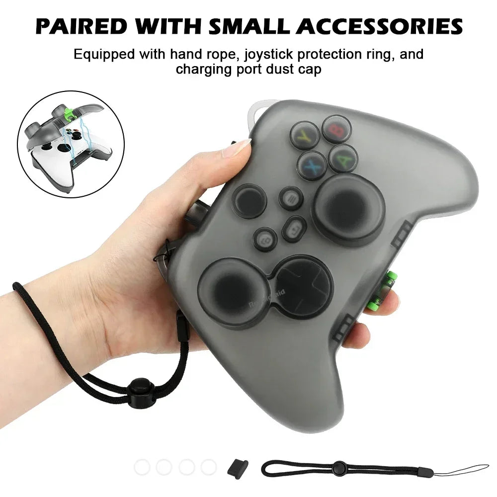 Transparent Handle Protective Storage Case for XBOX Series S/X Controller Dust-proof Cover Shell for PS5/Switch Pro Gamepad