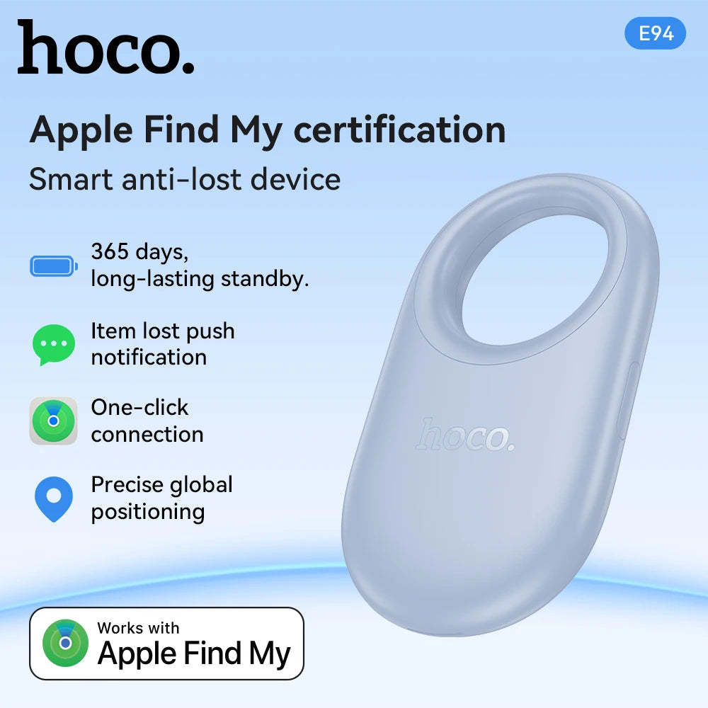 E94 Airtag GPS Intelligent Positioning Pet Key Tracker Smart Anti-lost Device with Case Tracking Find My Elderly Kids For iPhone