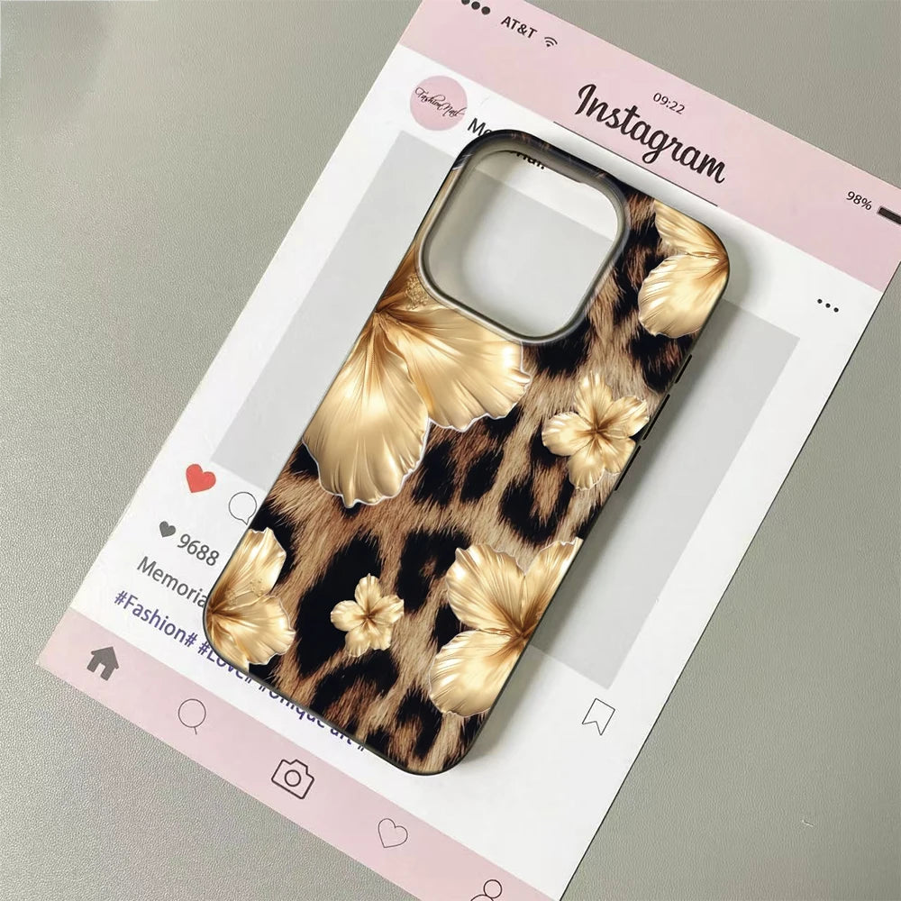 Classic Bouquet Pattern Phone Case For IPhone 17 Case 13 12 Iphone 16 Pro Case 15 Pro Max 15 14 11 Case Air Plus Soft Cover ﻿