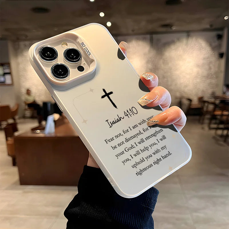 The Christian Bible Isaiah Pattern Phone Case For Samsung Galaxy S25 S24 S23 S22 S21 S20 Plus FE Ultra A34 A35 A54 A55 Cover